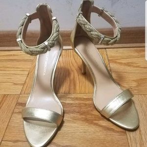 Badgley Mischka Hawthorne Evening Sandal, size 8.5